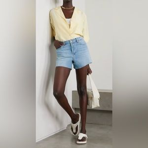 PAIGE Noella denim shorts